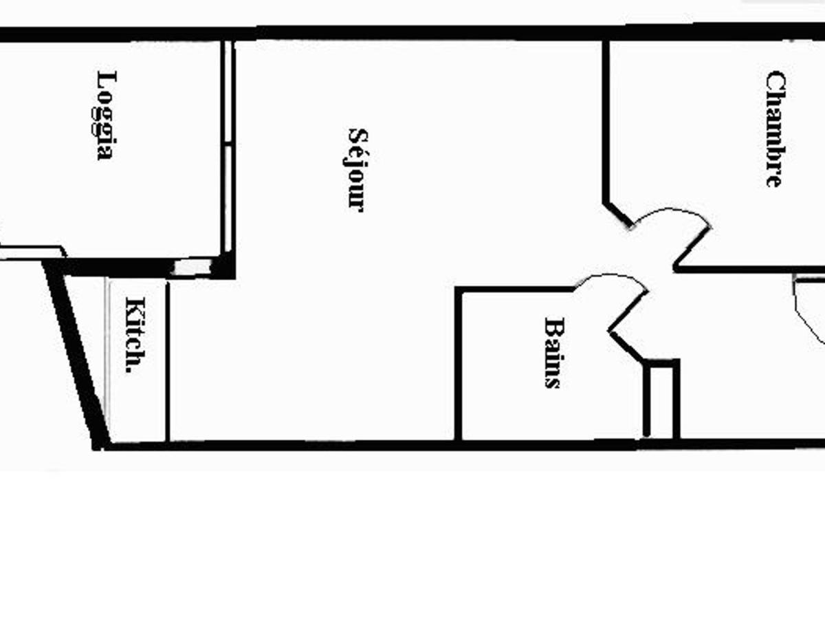 Appartement Sète, 2 pièces, 4 personnes - FR-1-338-111 Extérieur photo